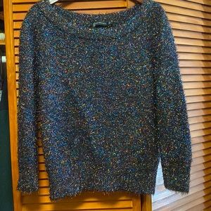 New york and company zara style glitter sweater